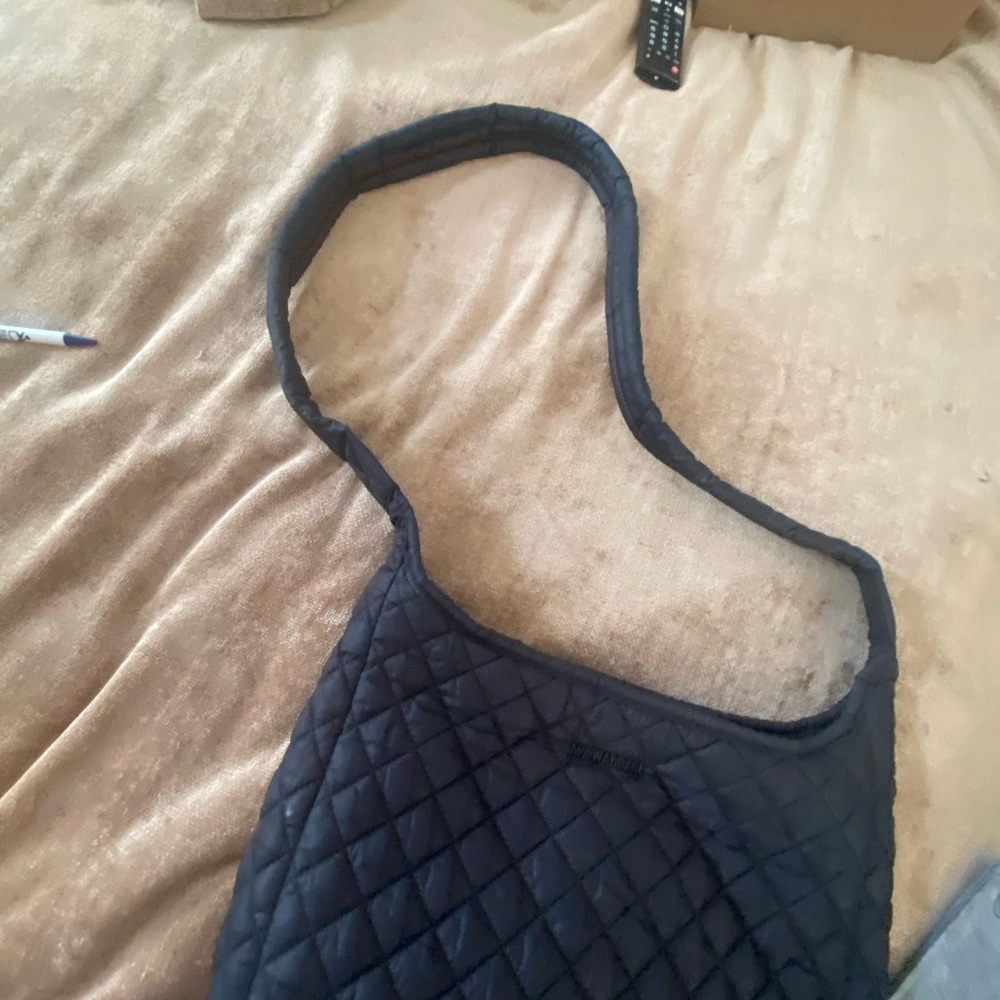 MZ Wallace Parker Crossbody Black Quilted Shoulder Bag - Picture 8 of 8